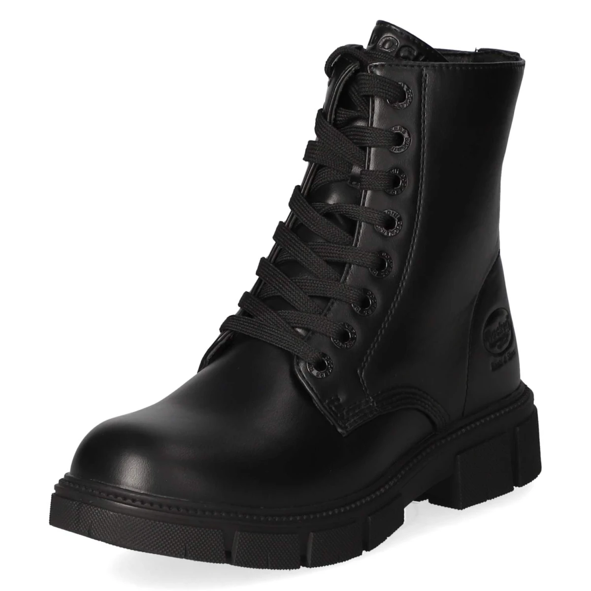 Schnürboots - schwarz
