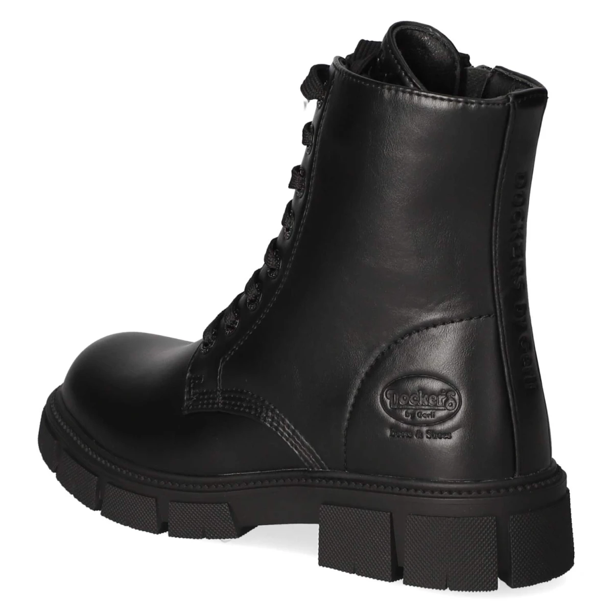 Schnürboots - schwarz