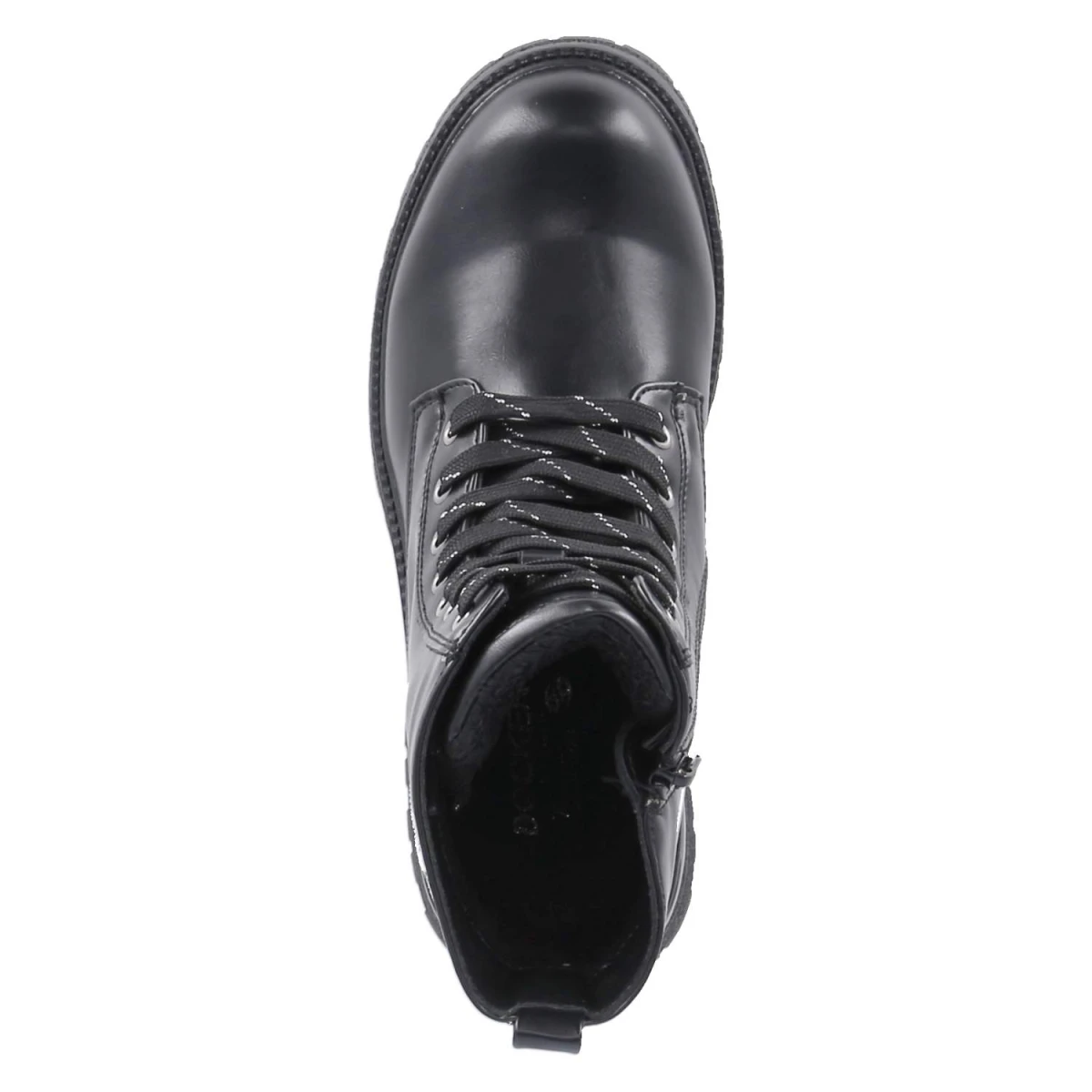 Winterstiefeletten - schwarz/silber