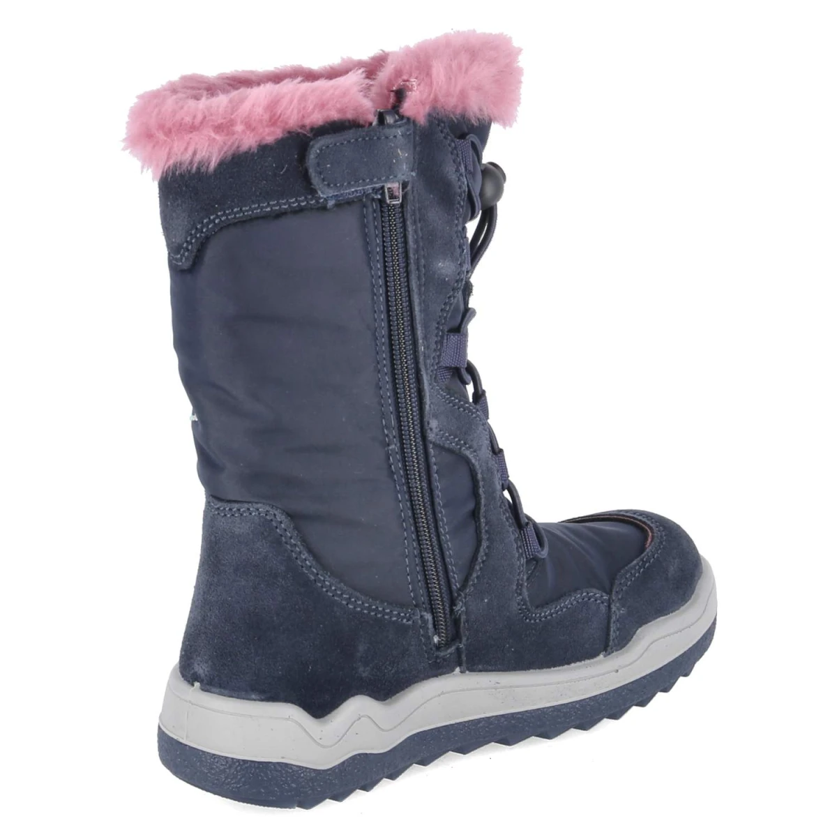 Winterstiefel FROSTY - blue/pink