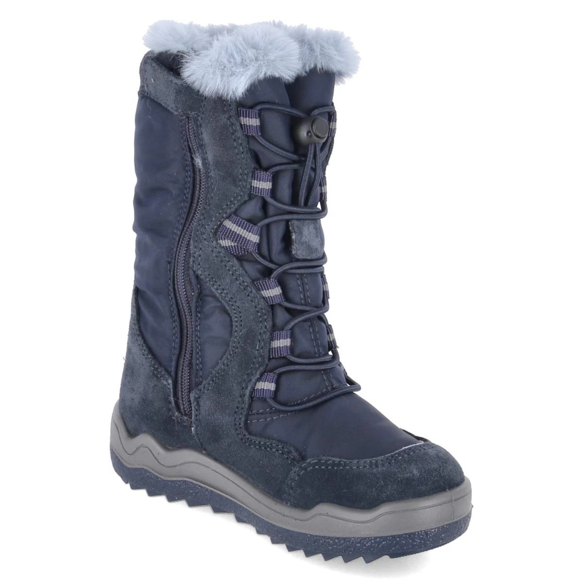 Snowboots - navy/hellblau