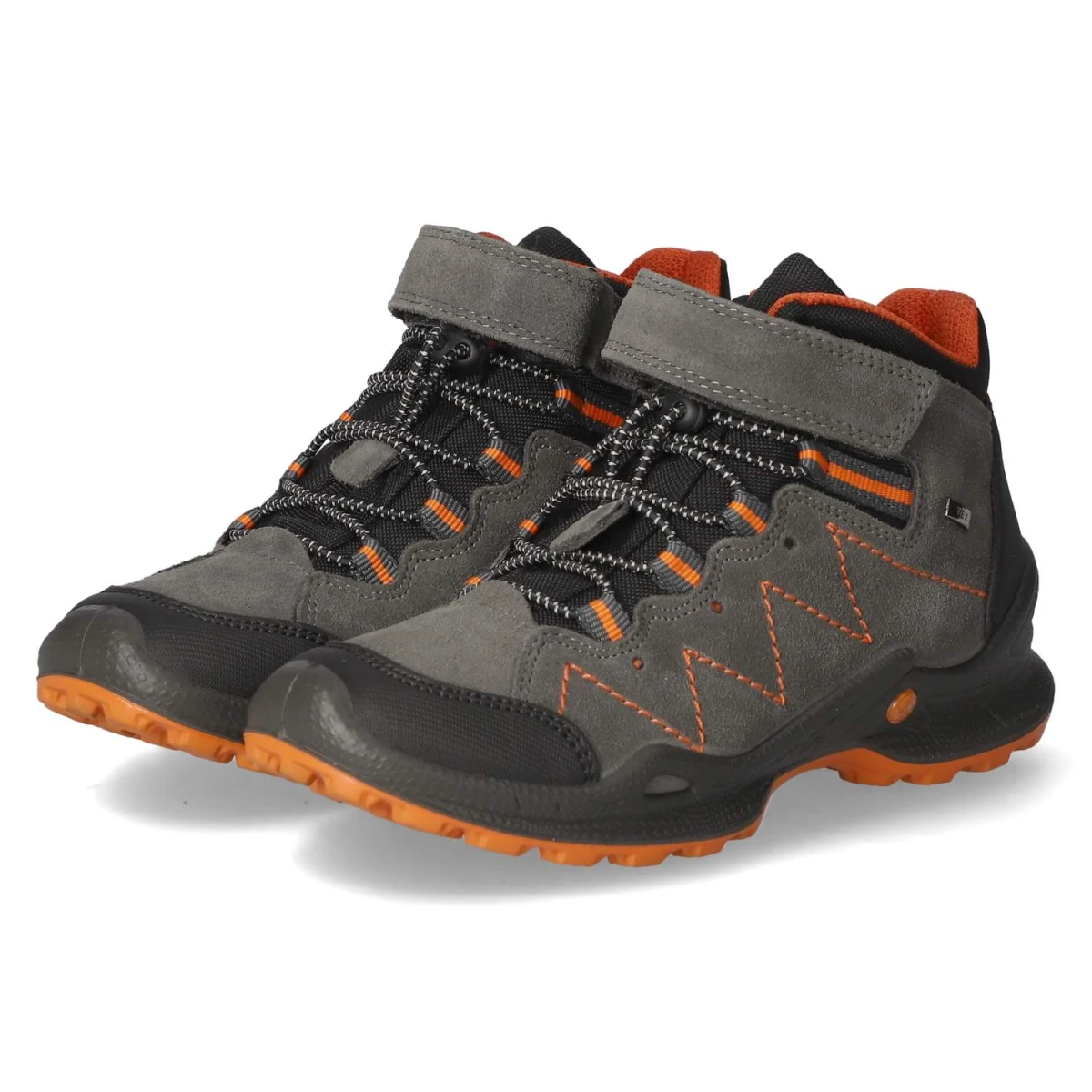 Klettboots - d. grau/orange