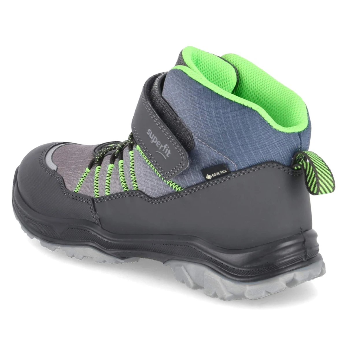 Winterstiefeletten JUPITER - GRAU/HELLGRÜN