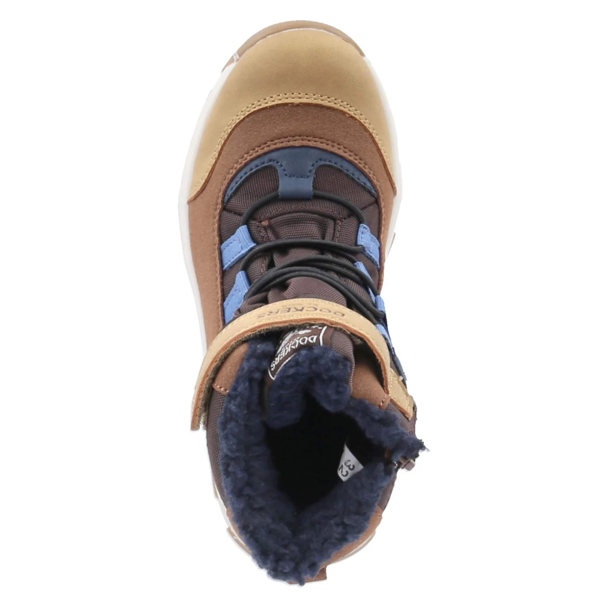 Winterstiefeletten - braun/multi