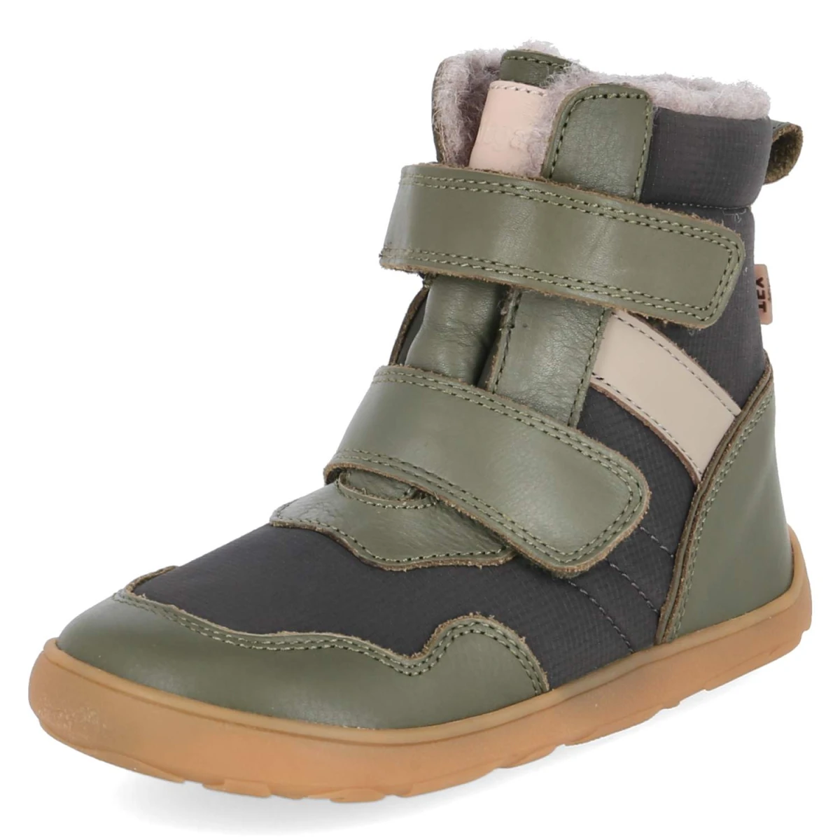 Winterboots BAREFOOT TIMO TEX - green