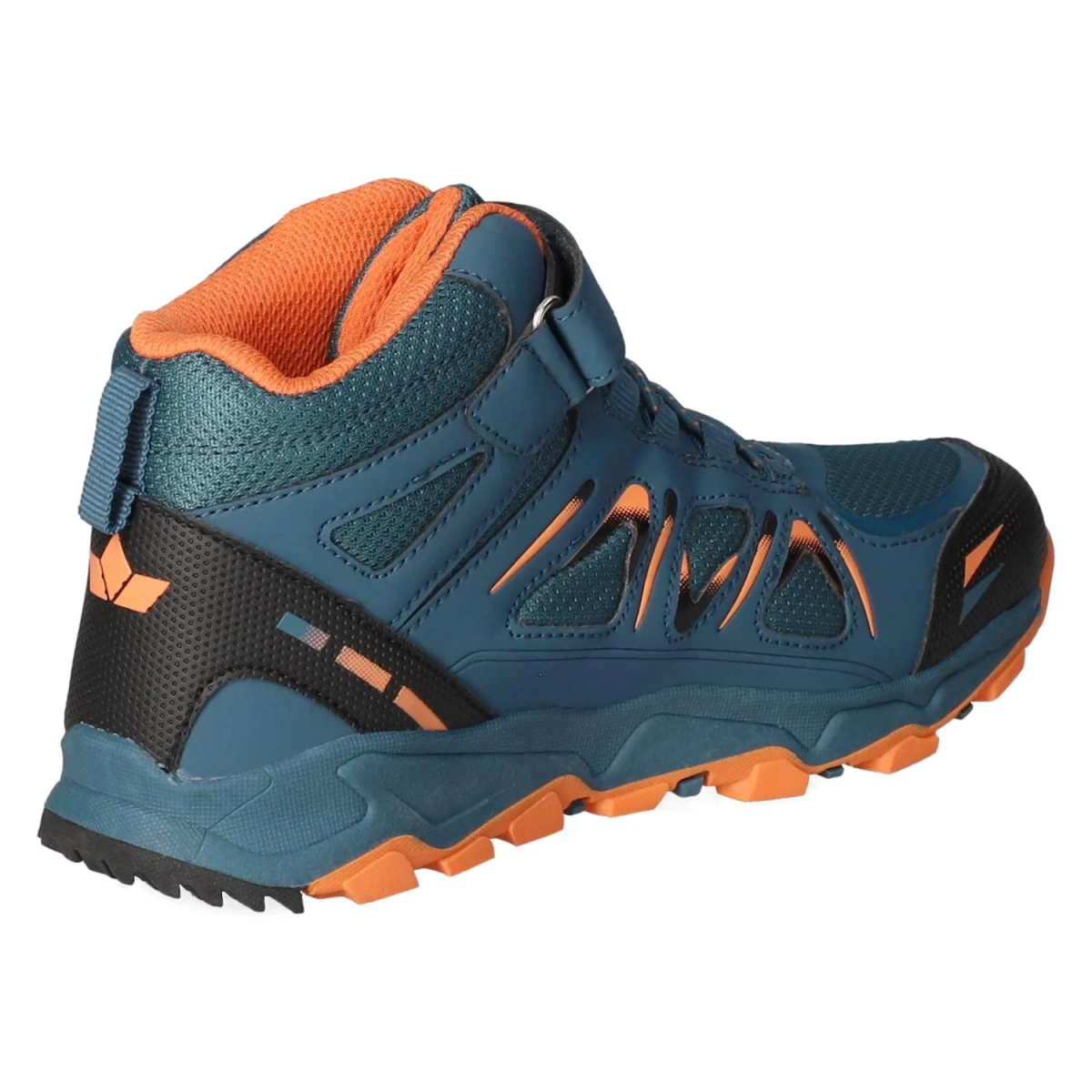 Outdoorboots - Petrol/Orange