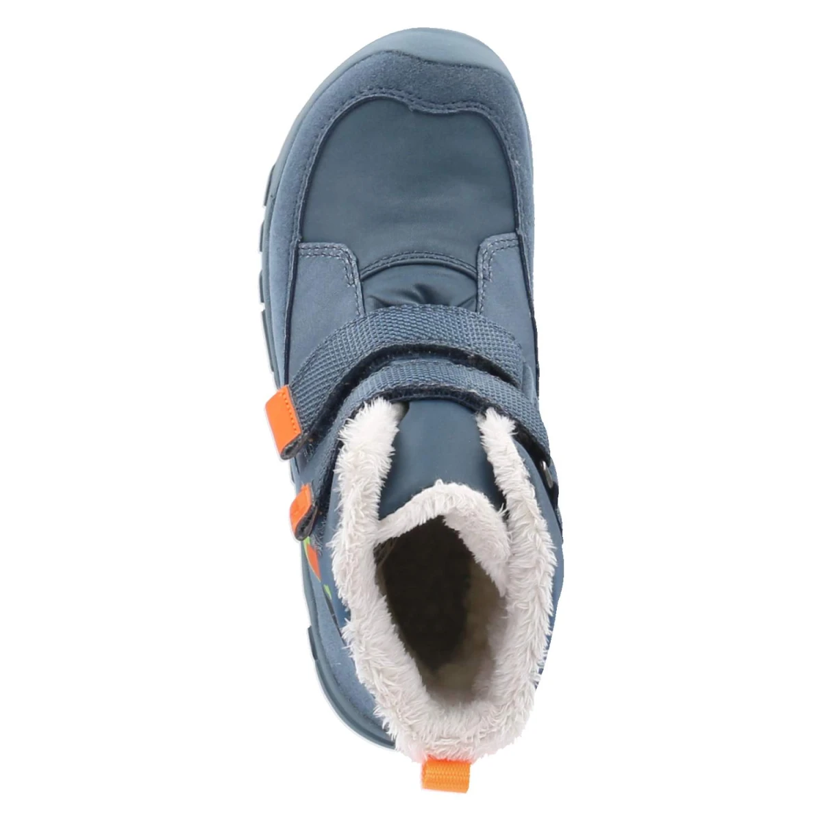 Snowboots TRACE - blau/orange