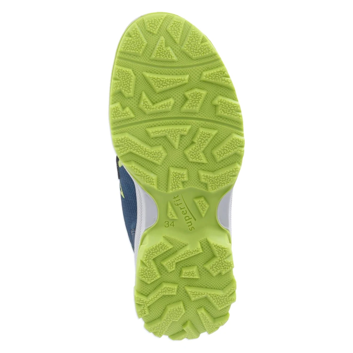 Boots JUPITER - BLAU/HELLGRÜN