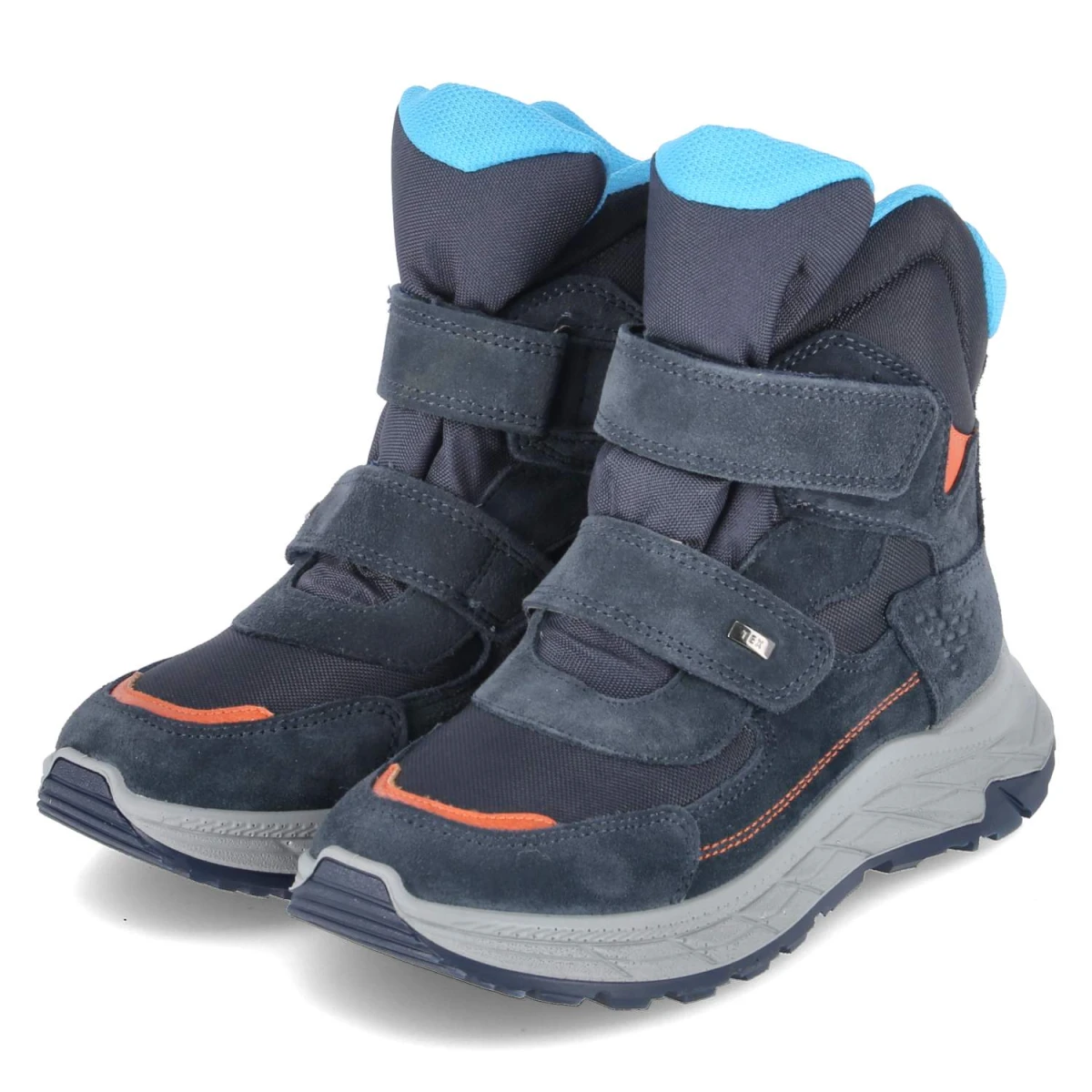 Snowboots - blue/orange