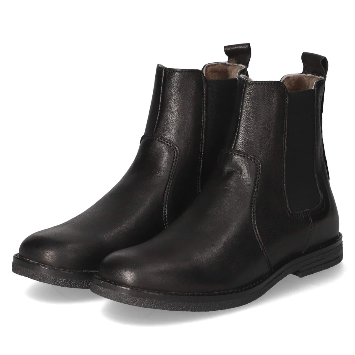 Stiefeletten MADIA LAMB - black