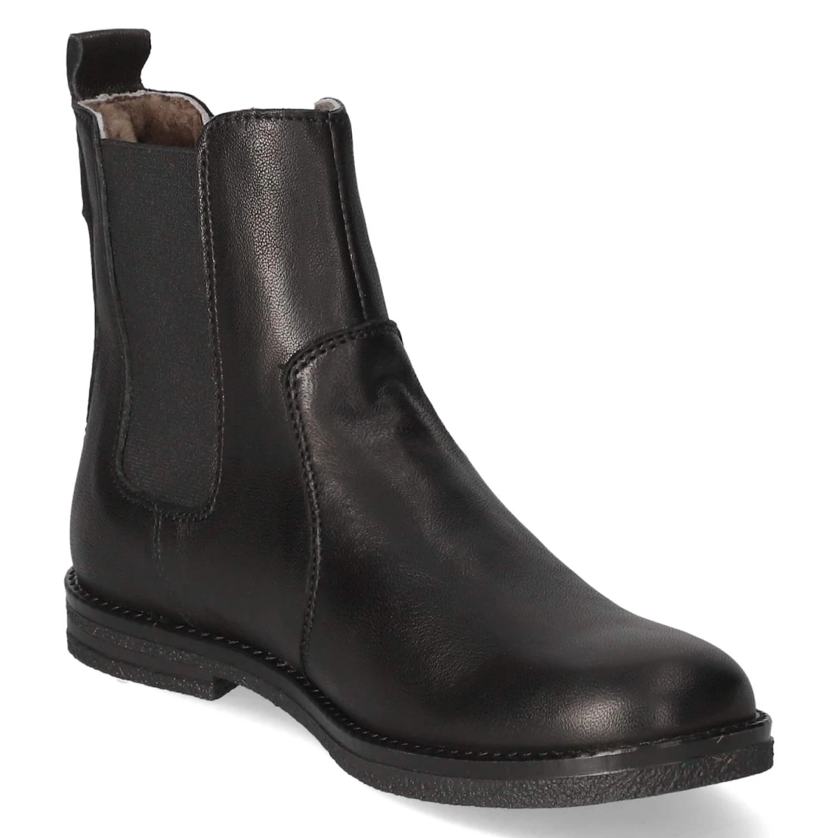 Stiefeletten MADIA LAMB - black