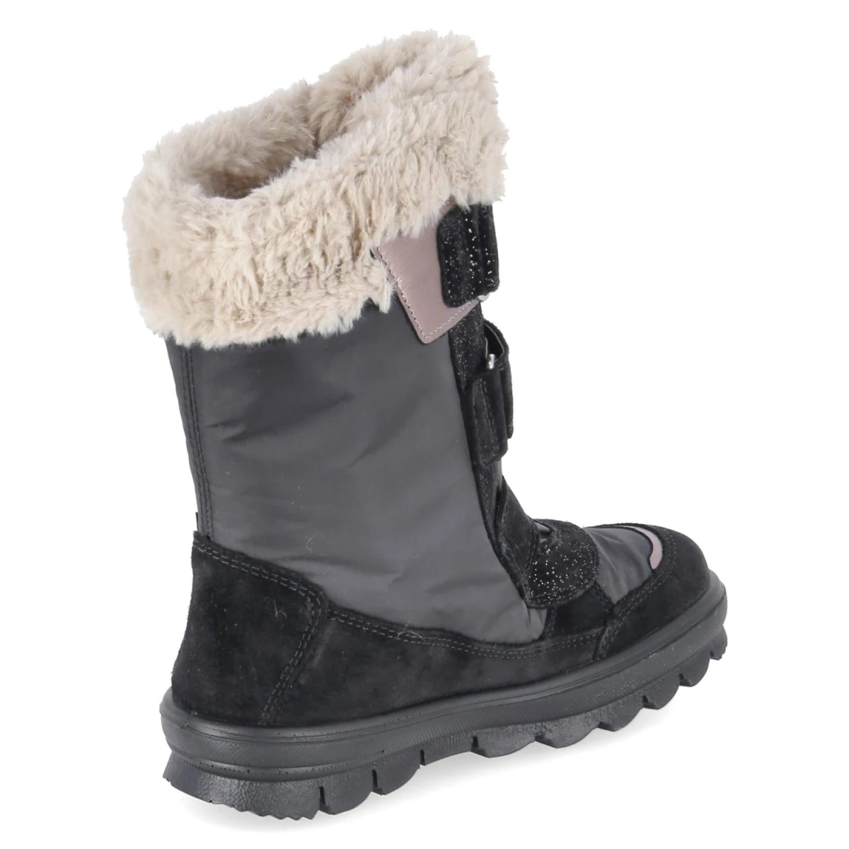 Winterstiefel FLAVIA - SCHWARZ/BEIGE