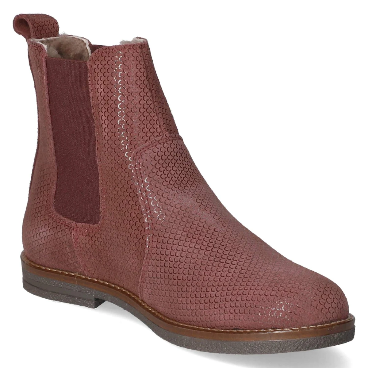Stiefeletten MADIA LAMB - blackberry