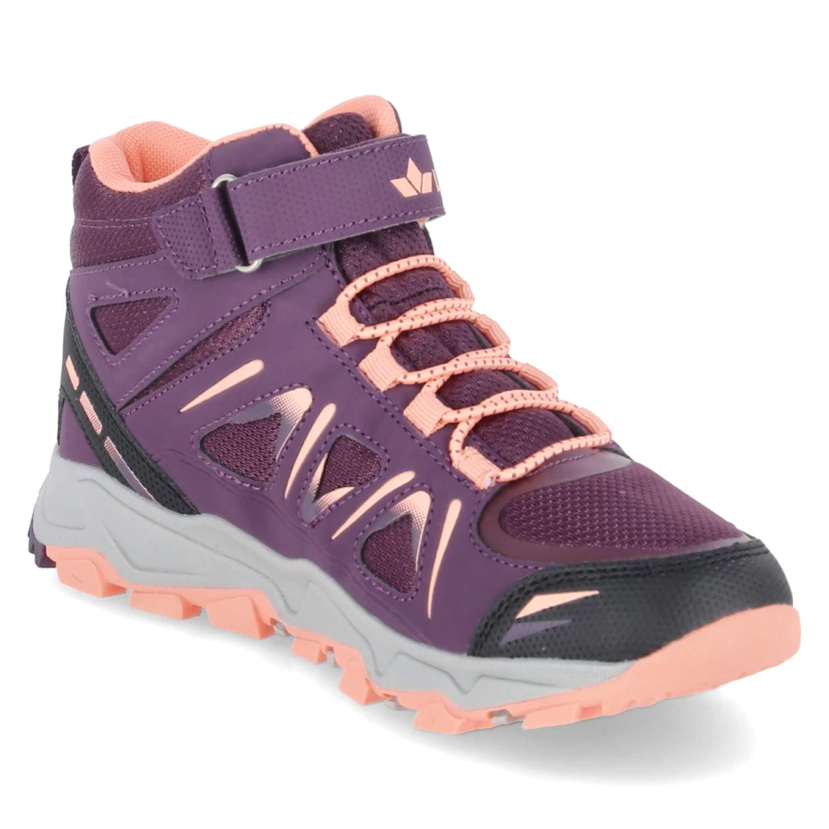 Outdoorboots ALLEN HIGH VS - bordeaux/pink
