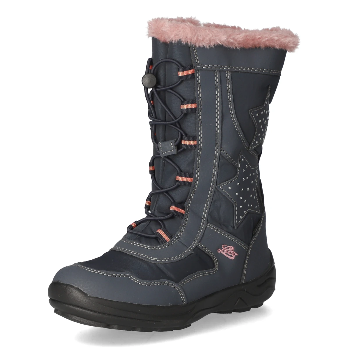 Winterstiefel CATHRIN - marine/rosa
