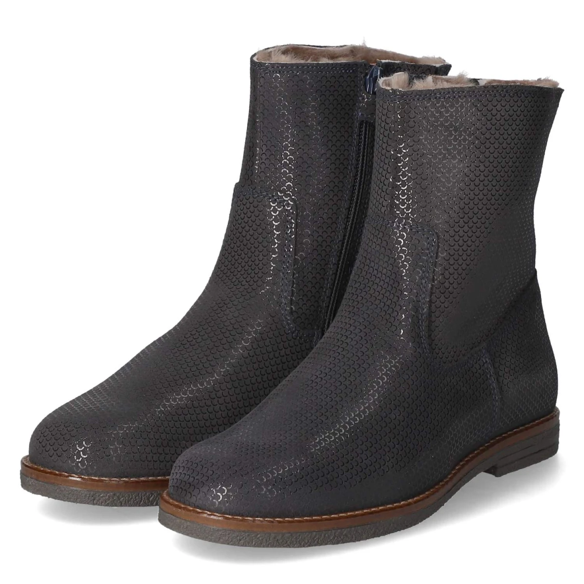 Winterstiefeletten NICOLA LAMB - blueberry