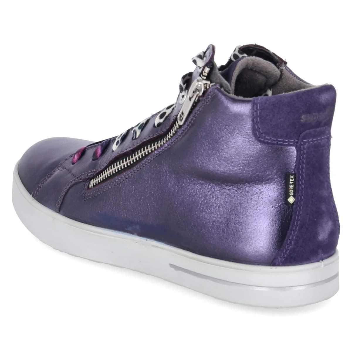Schnürboots STELLA - lila
