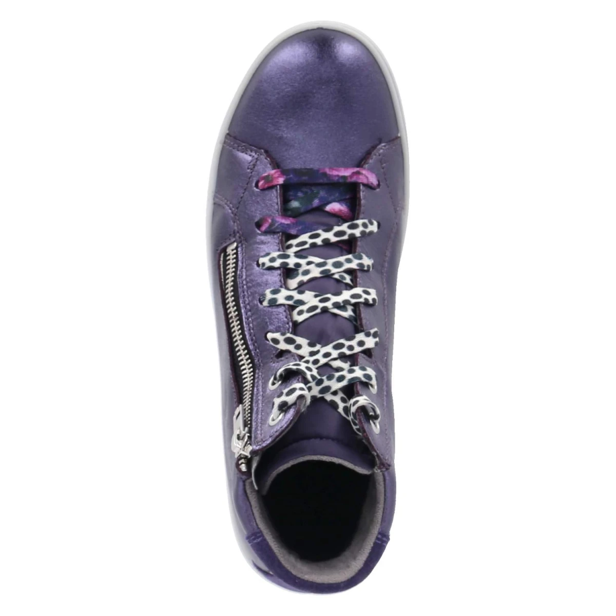 Schnürboots STELLA - lila