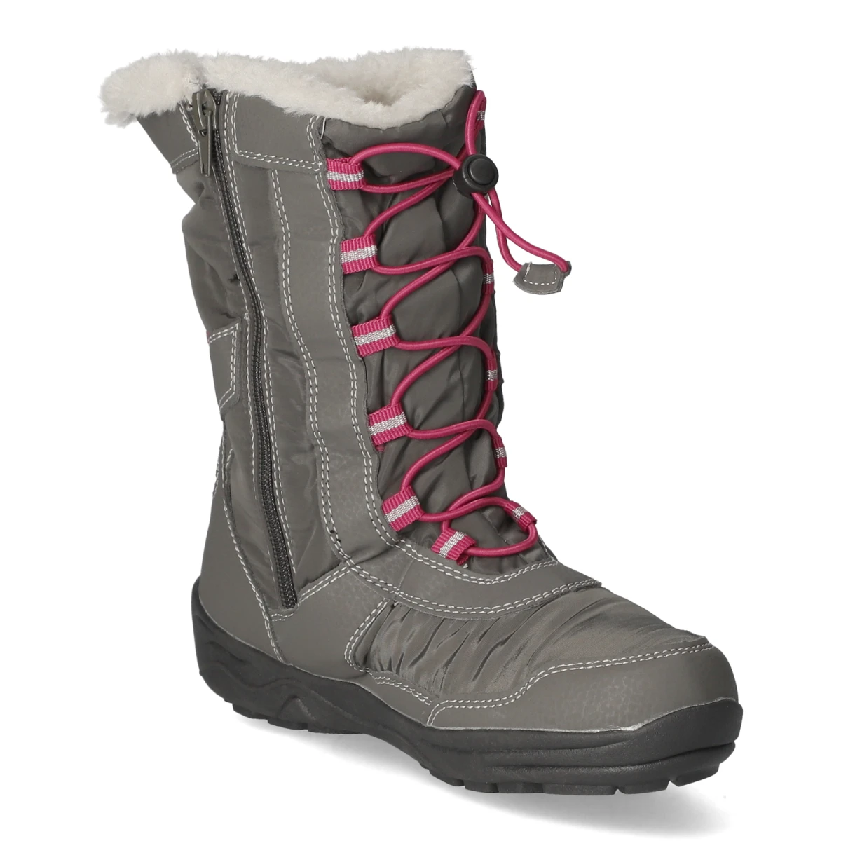 Winterstiefel CATHRIN - GRAU-KOMBI