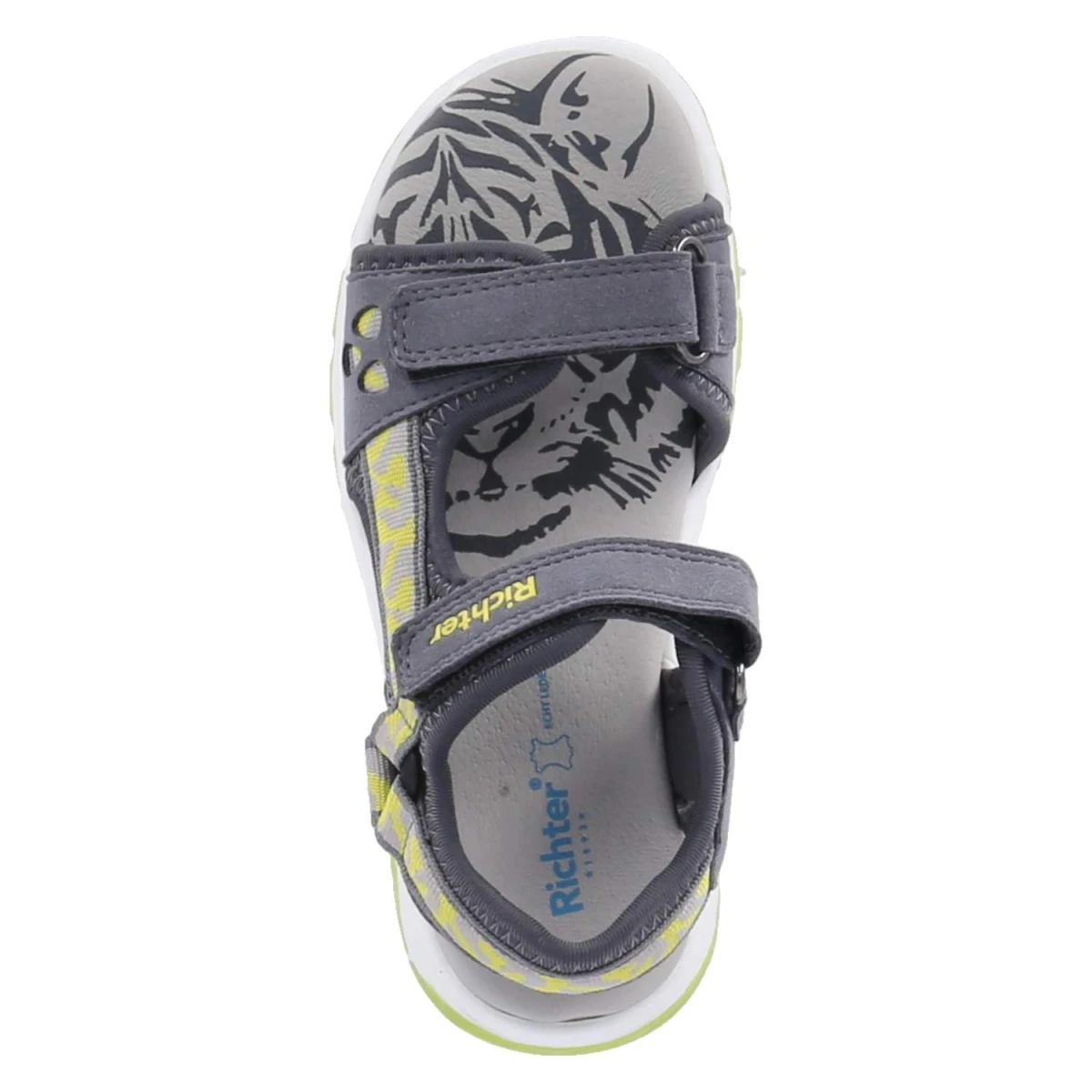 Sandalen - ash/neon yellow