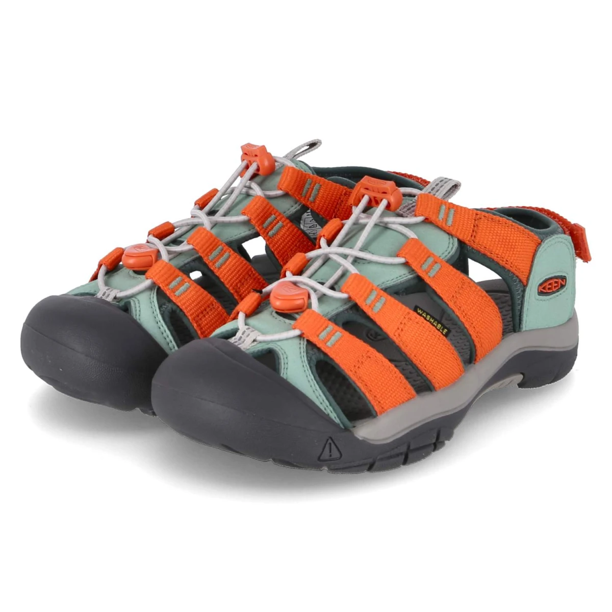 Sandalen NEWPORT BOUNDLESS - granite green/scarlet ibis