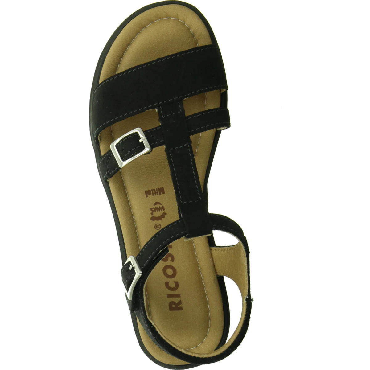 Sandalen KALJA - schwarz