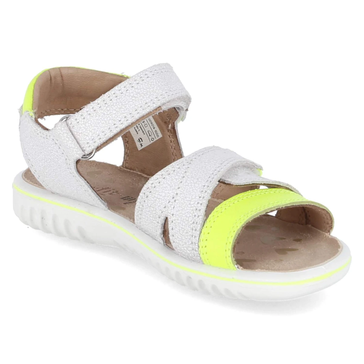 Sandalen SPARKLE - WEIß/GELB