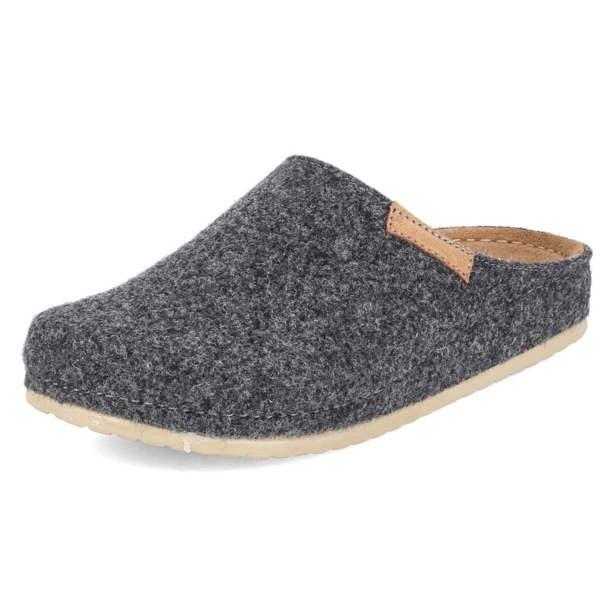 Pantoffeln NANA - dk. grey