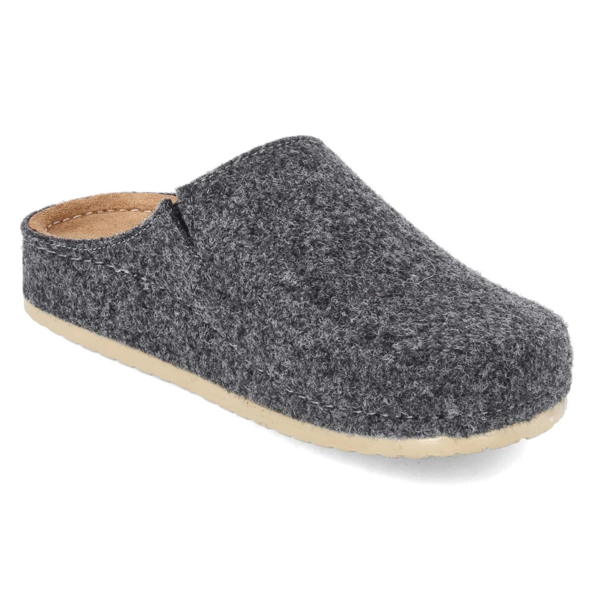 Pantoffeln NANA - dk. grey