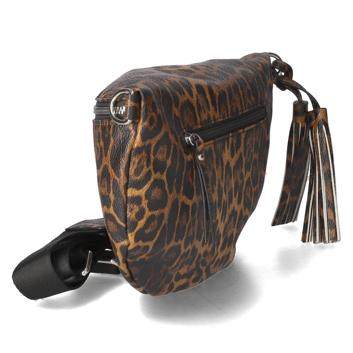 Umhängetasche - black/cognac