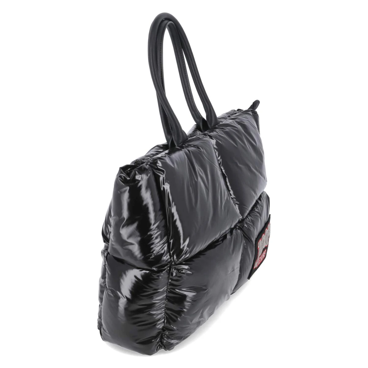 Shopper VARSITY MAY - black