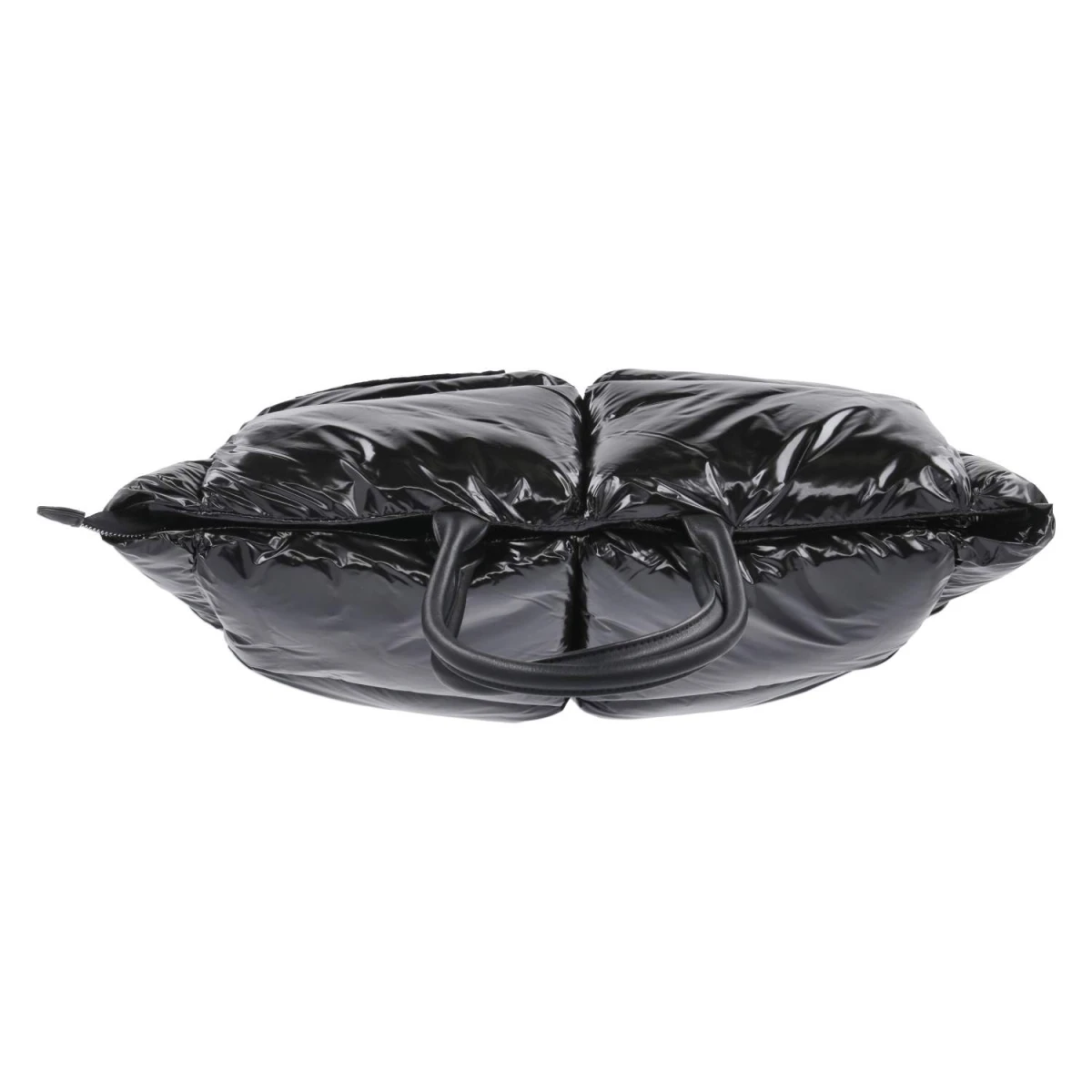 Shopper VARSITY MAY - black