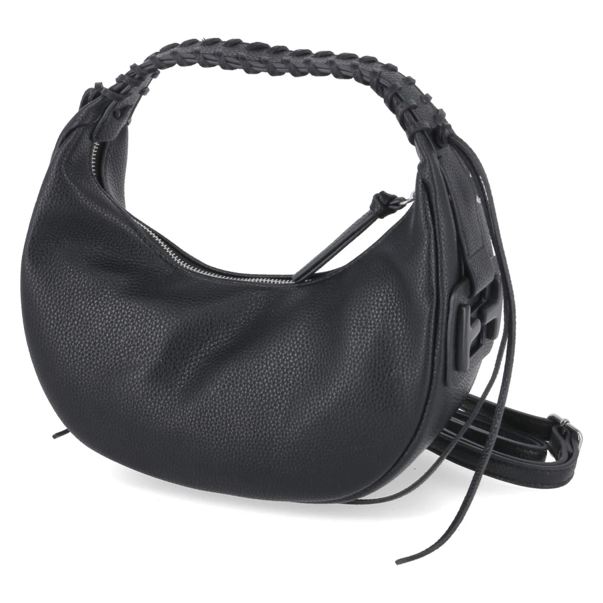 Halfmoon Bag KATE - black