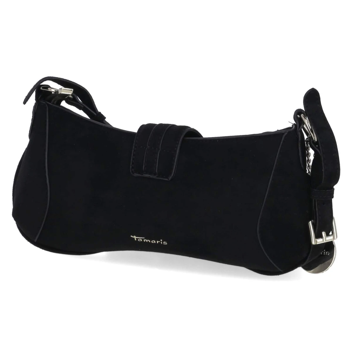 Schultertasche MARINA SUEDE - Black