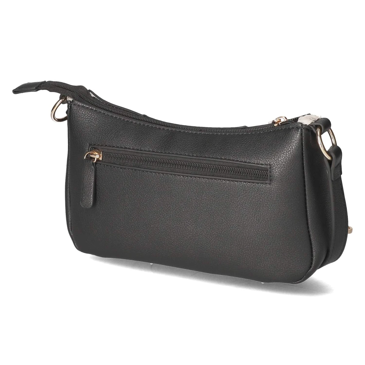 Schultertasche - schwarz/braun