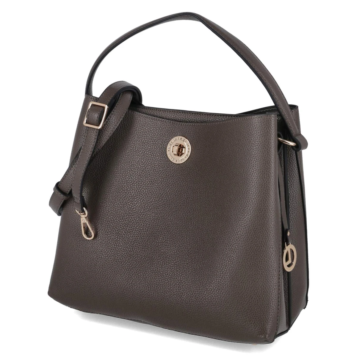 Bucket Bag SARINE - dark taupe