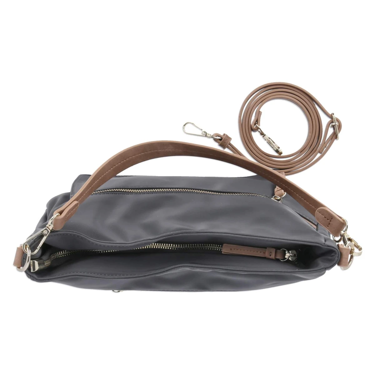 Schultertasche - grey