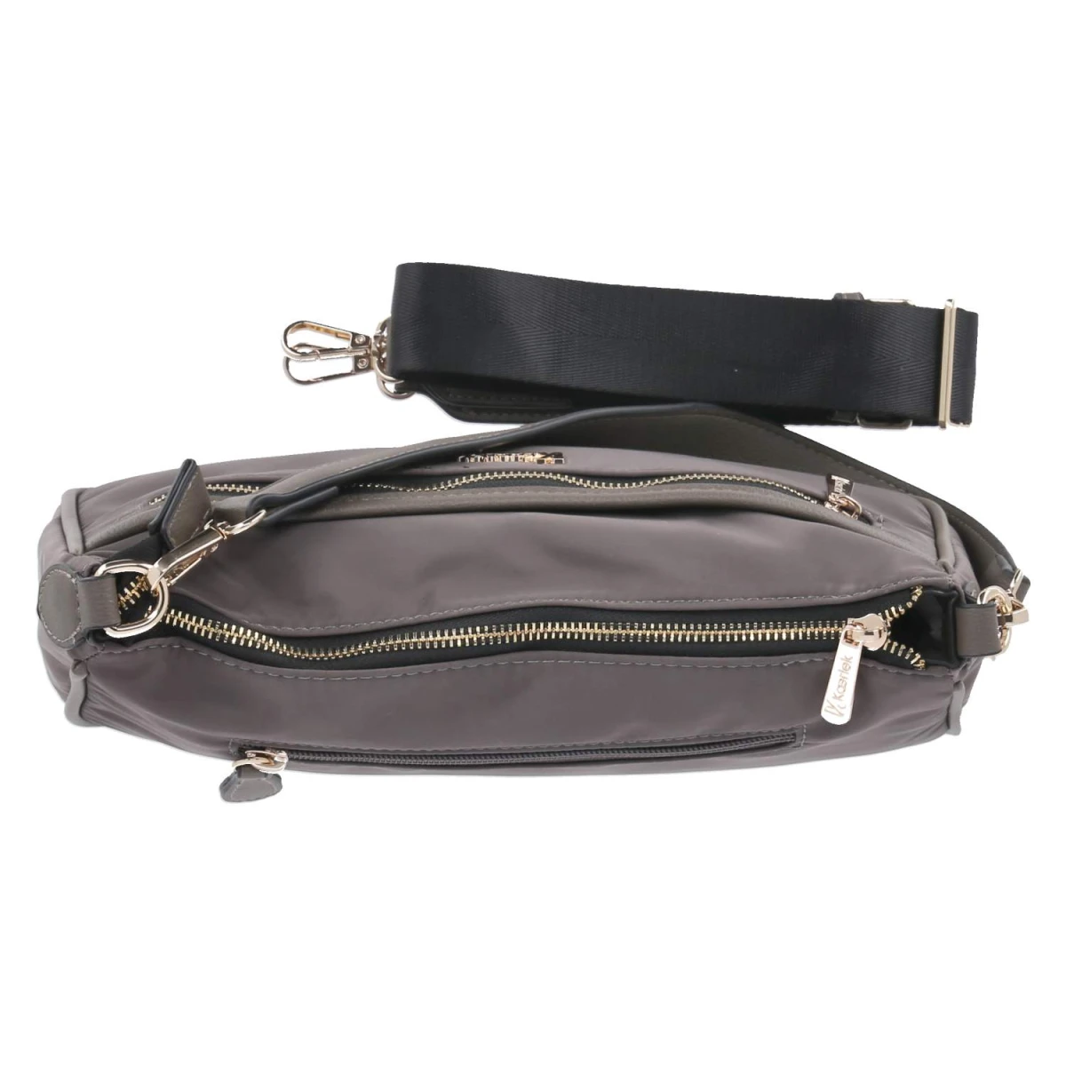 Schultertasche - dk taupe