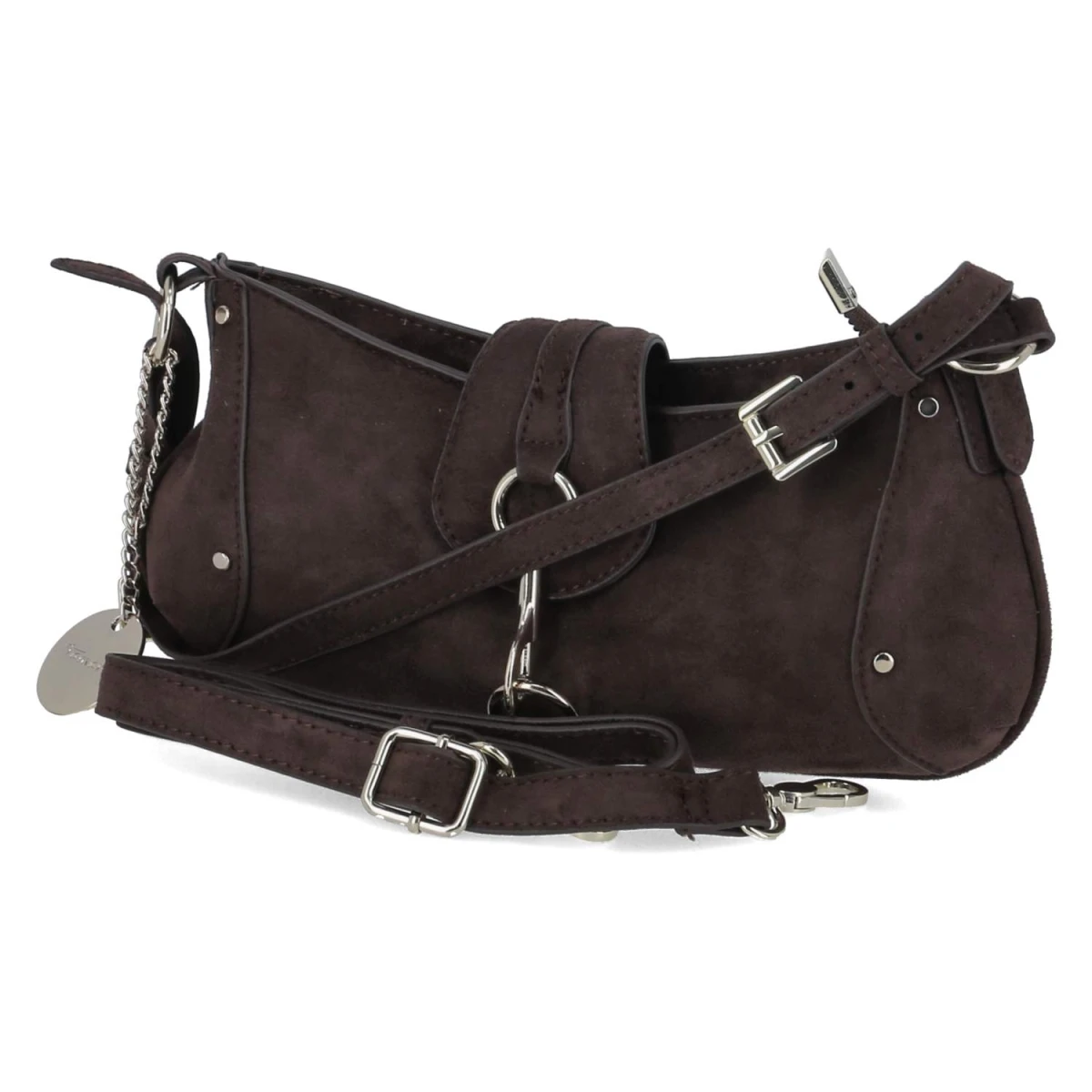 Schultertasche MARINA SUEDE - Brown