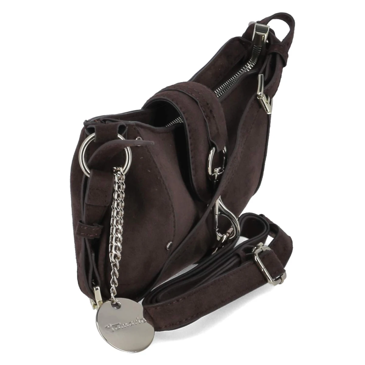 Schultertasche MARINA SUEDE - Brown