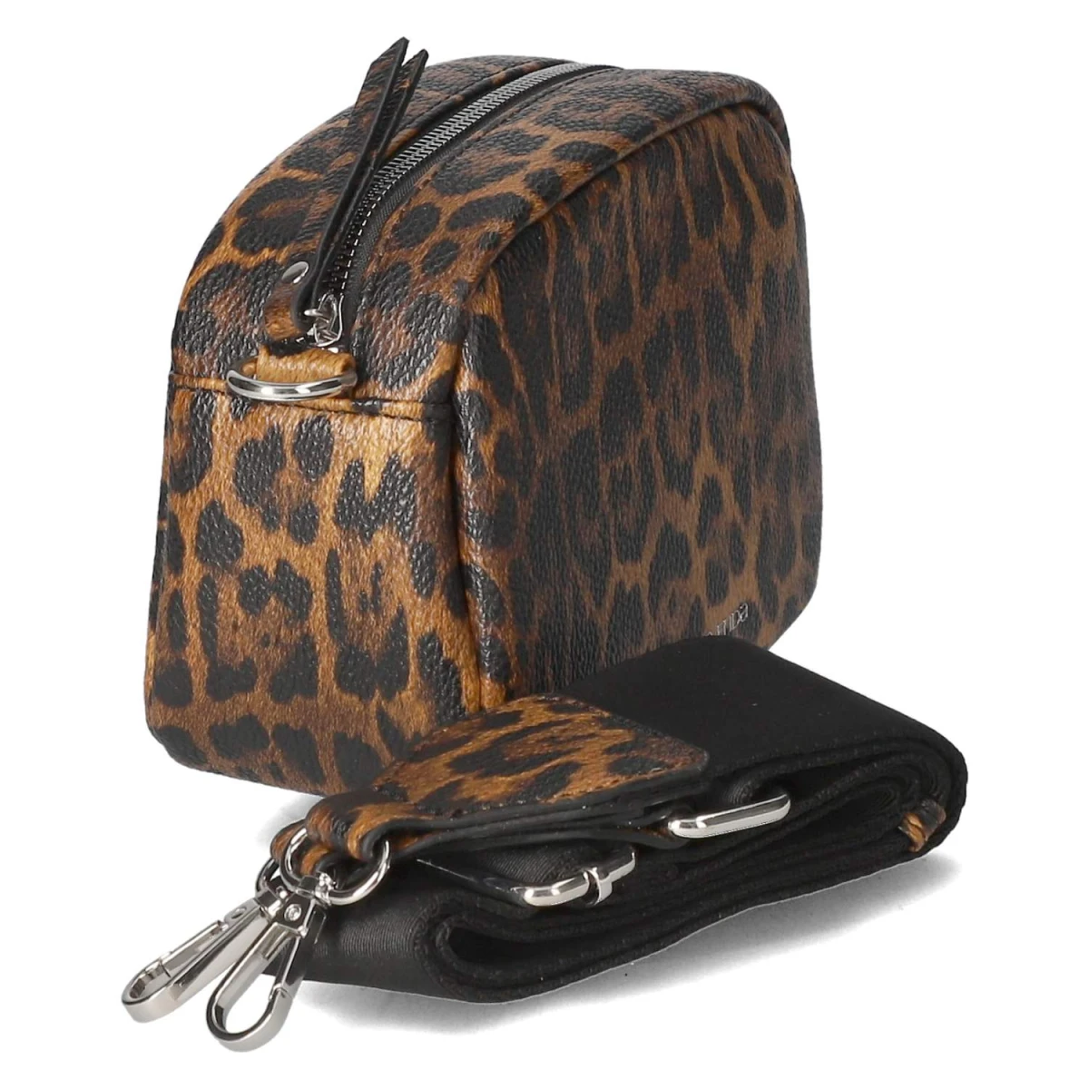 Umhängetasche - black/cognac