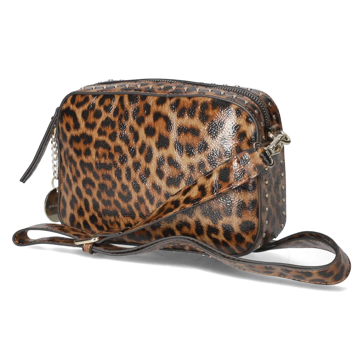 Umhängetasche - black/cognac