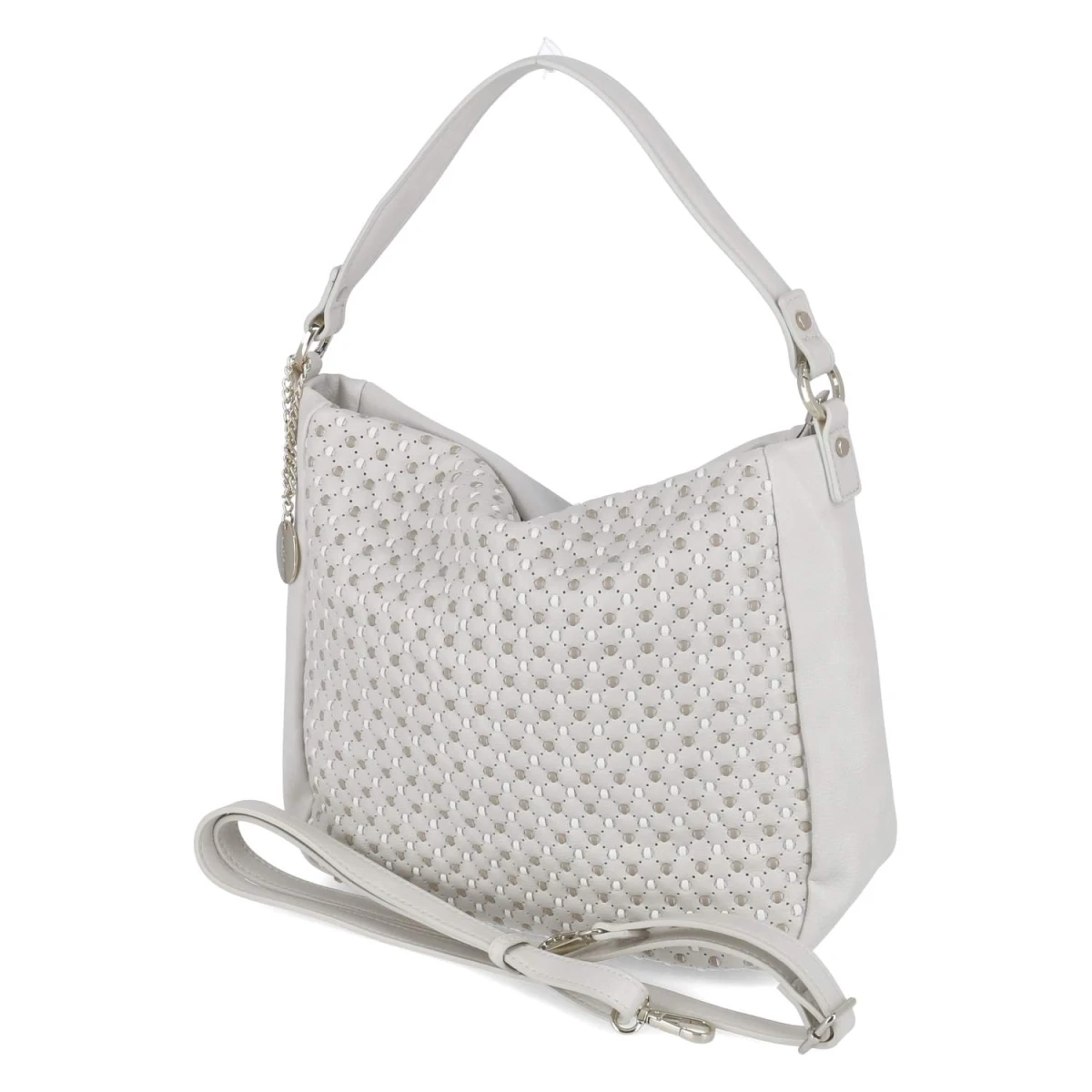 Schultertasche - beige