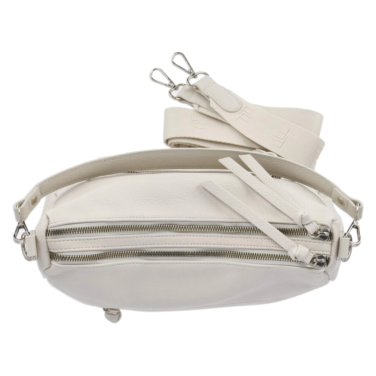 Schultertasche - beige