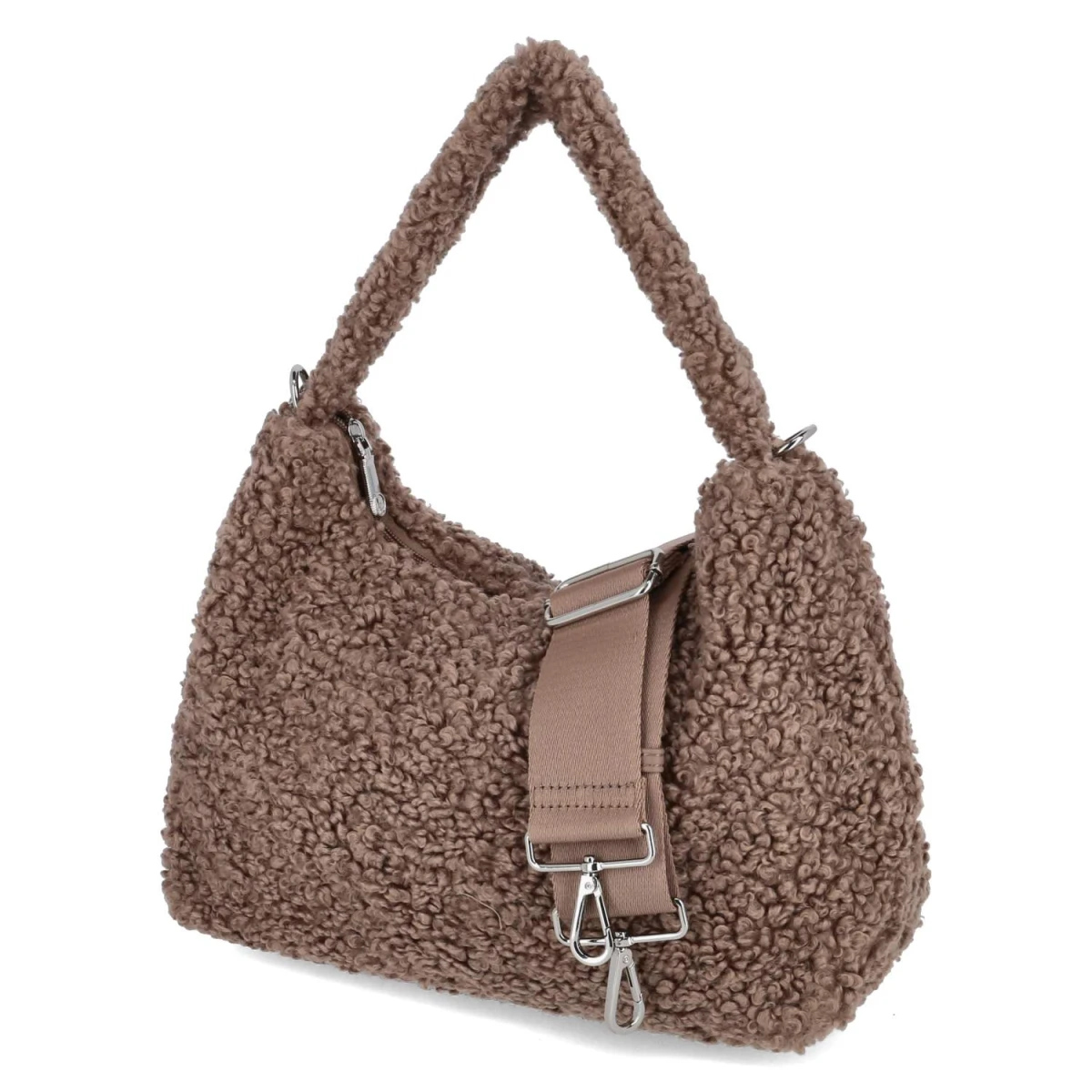 Schultertasche - taupe