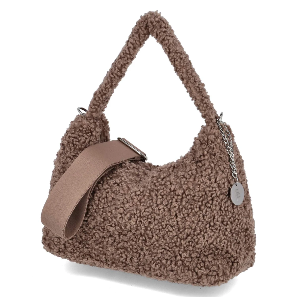 Schultertasche - taupe