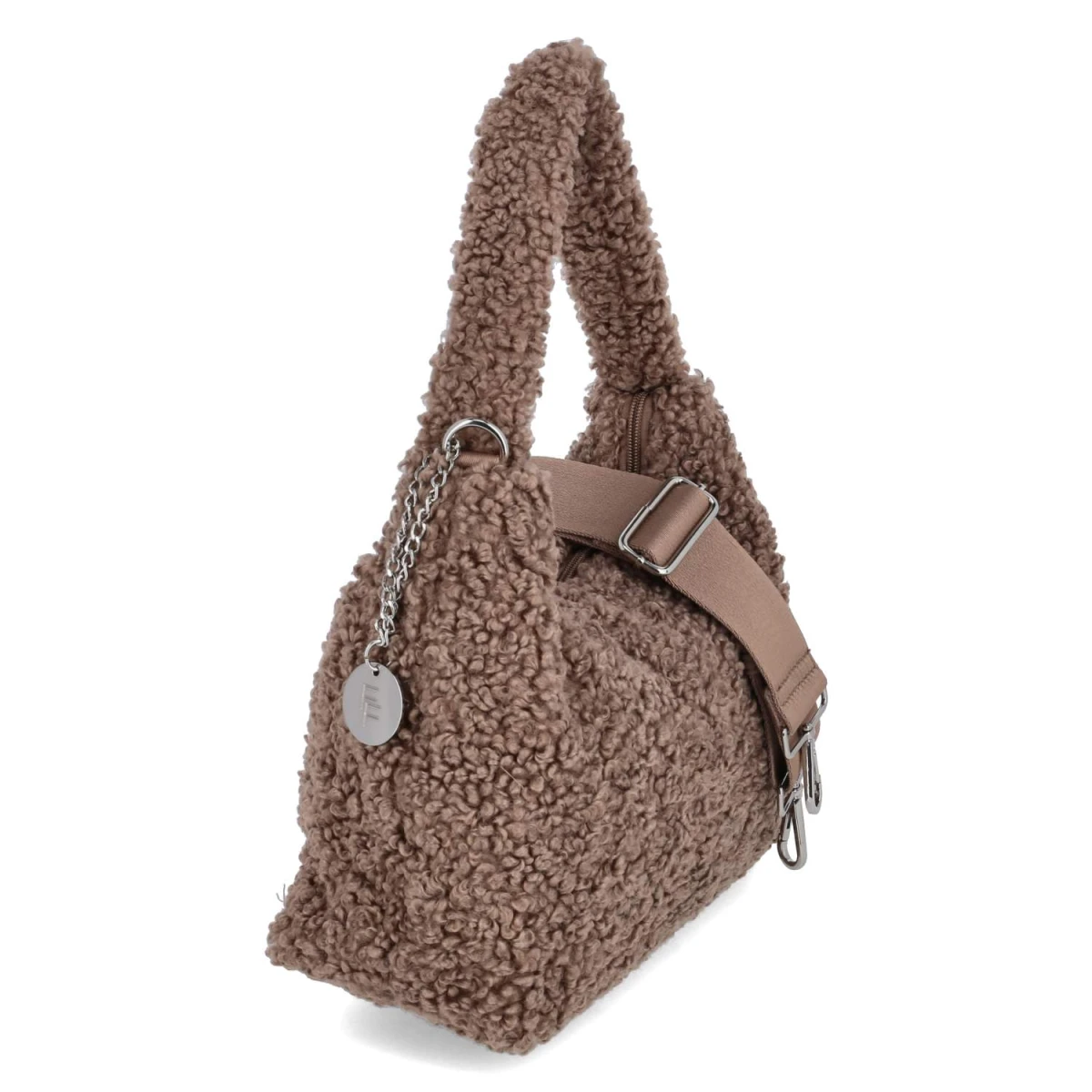 Schultertasche - taupe