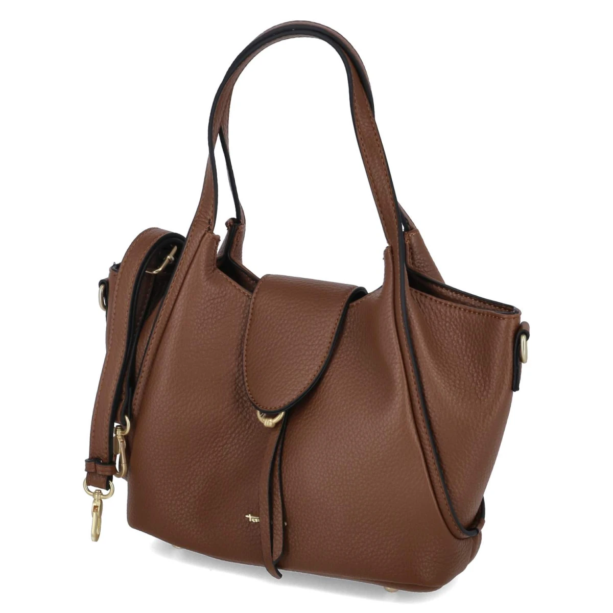 Schultertasche MANUELA - cognac