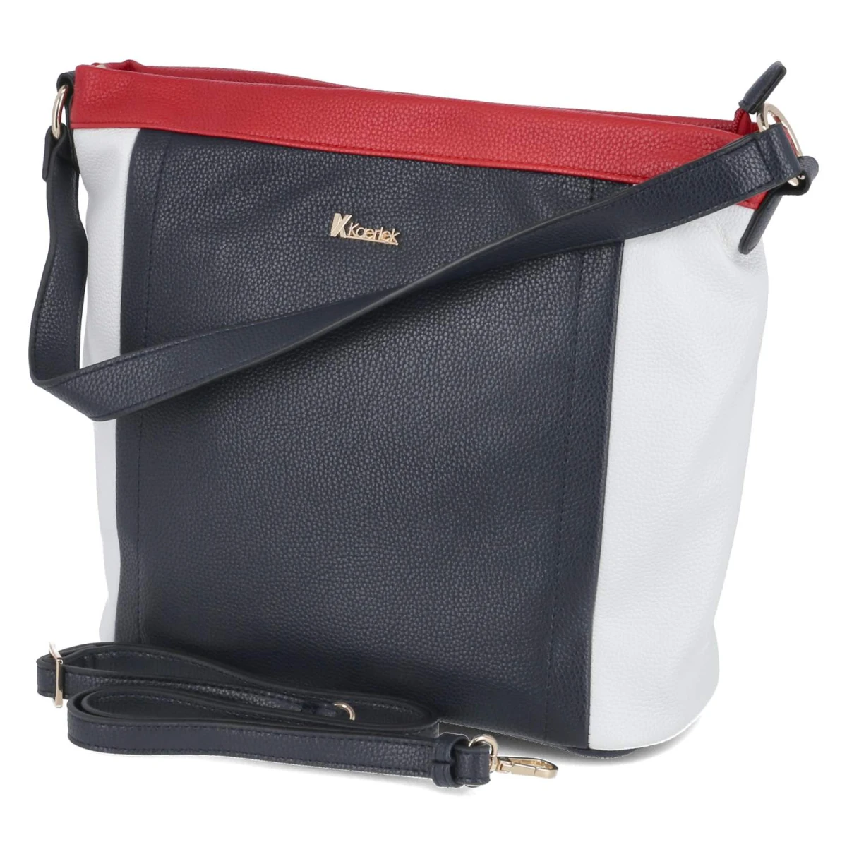 Schultertasche - Marine / mix