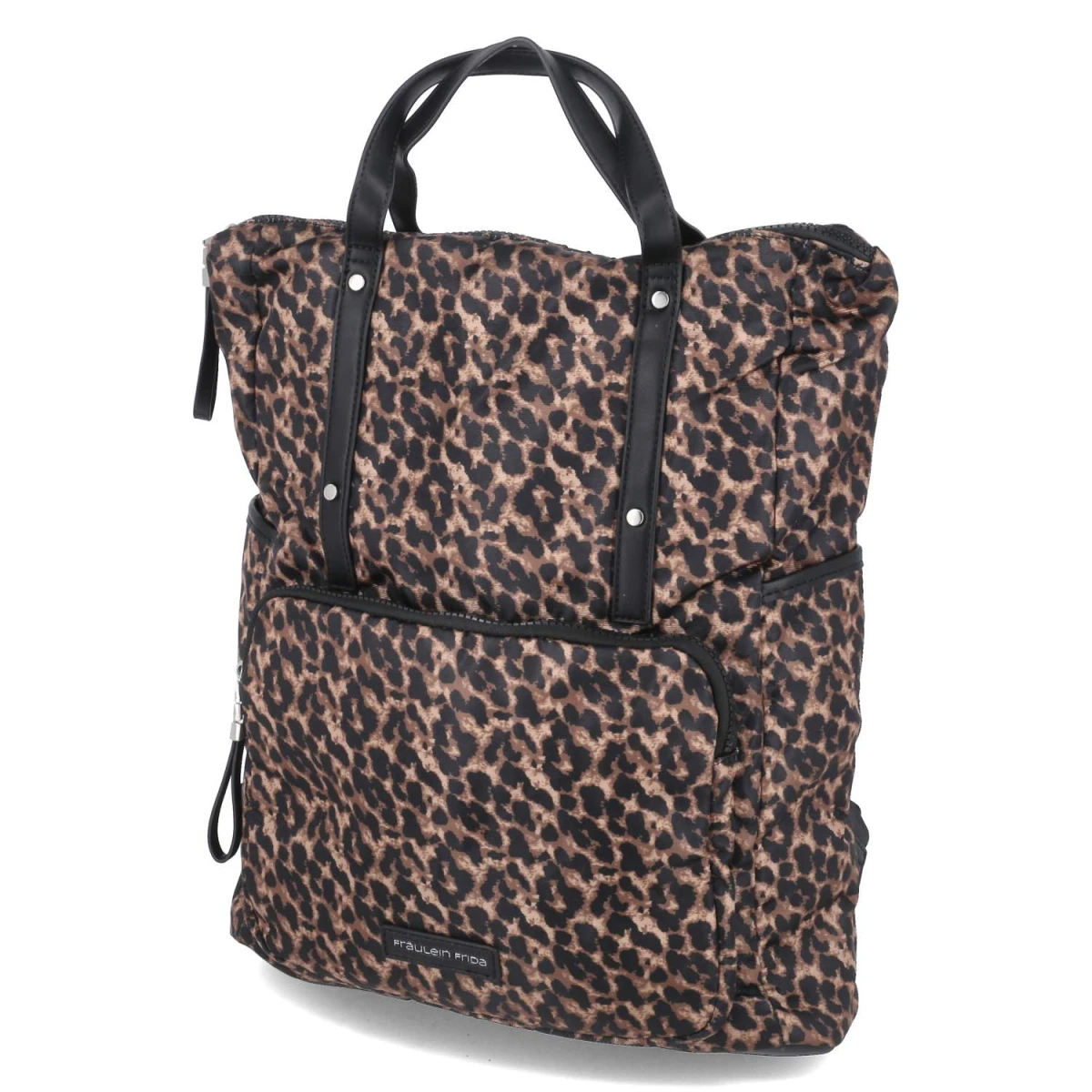 Rucksack - black/cognac